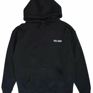 Full Send By Nelk Boys Black Hoodie Mens Small